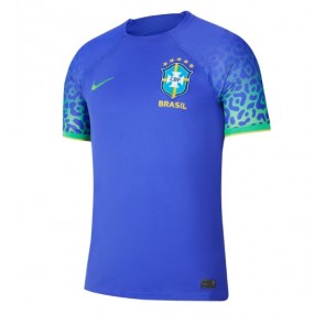 Maillot de foot Brésil Extérieur Monde 2022 Manches Courte